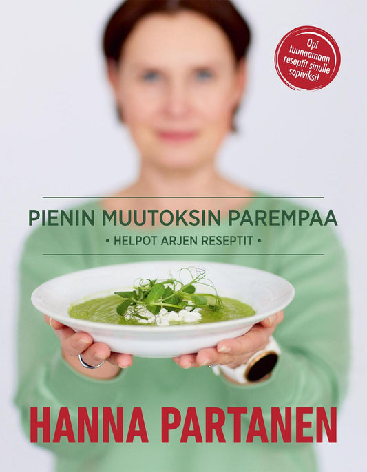 Etukansi. Hanna Partanen. Pienin muutoksin parempaa.