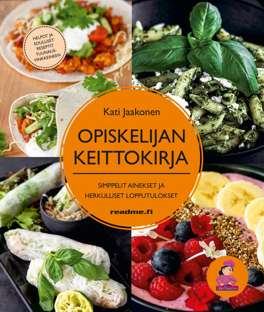 Etukansi. Opiskelijan keittokirja.