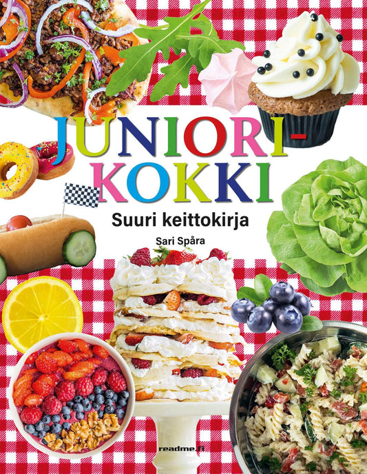 Etukansi. Sari Spåra. Juniorikokki - Suuri keittokirja.