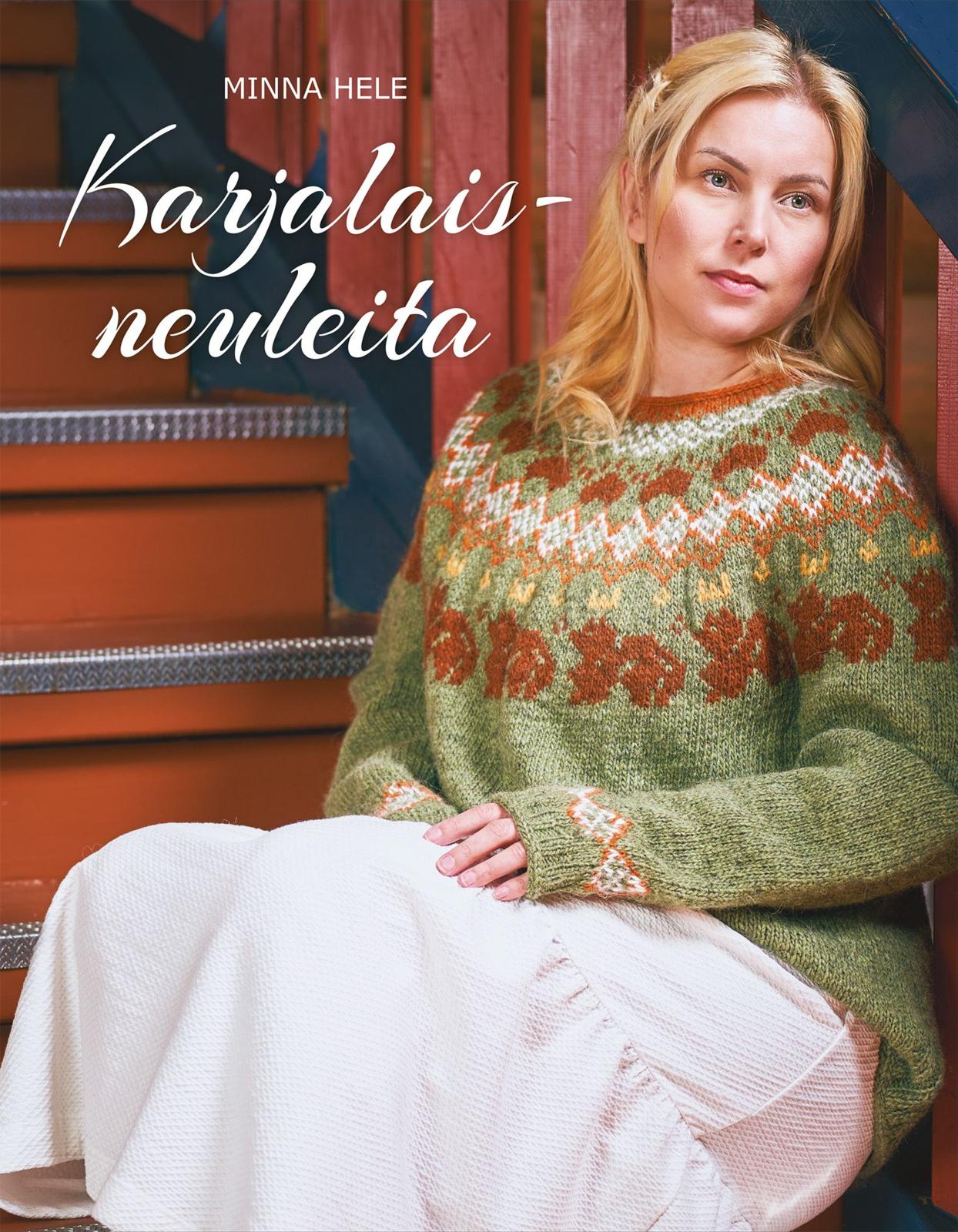 Etukansi. Minna Hele Karjalaisneuleita