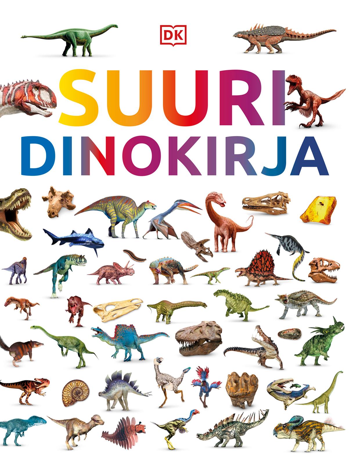 Etukansi. Dorling Kindersley Suuri Dinokirja