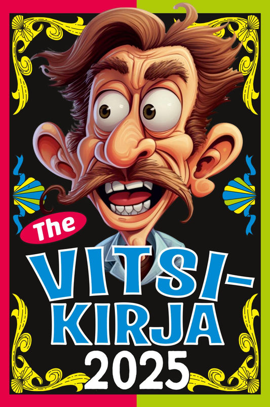 Etukansi. Joachim Readme. The Vitsikirja 2025.