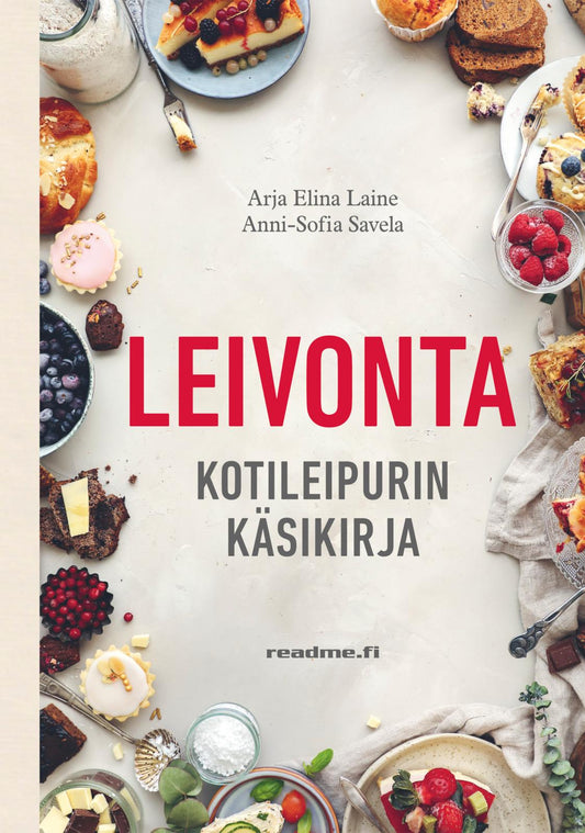 Etukansi. Arja Elina Laine. Leivonta.