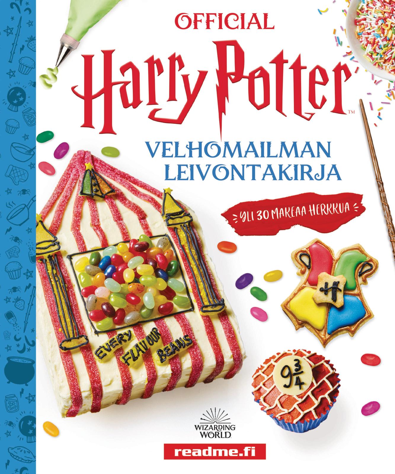 Etukansi. Warner Bros. Entertainment Harry Potter - Velhomaailman leivontakirja