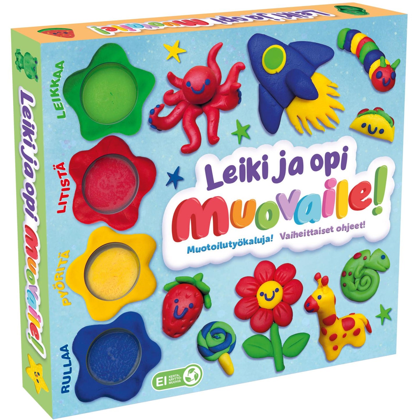 Etukansi. Readme.fi Muovaile! - Leiki ja opi