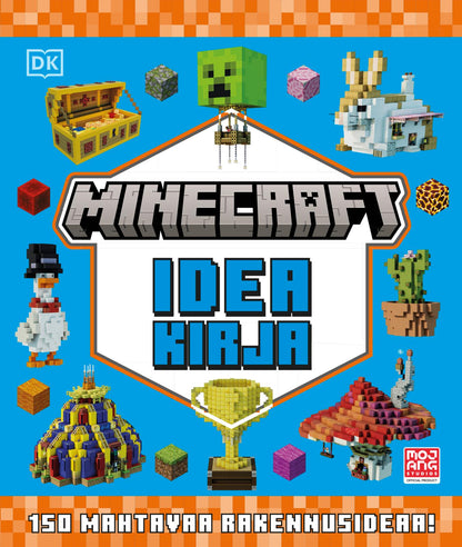 Etukansi. Dorling Kindersley Minecraft ideakirja