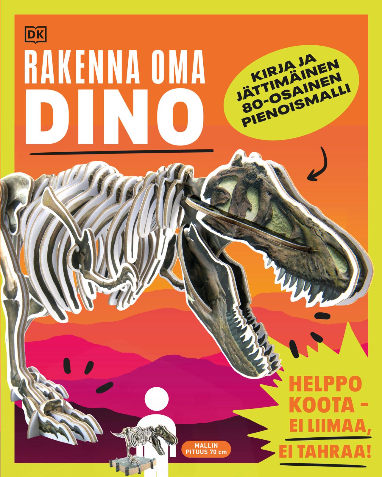 Etukansi. Dorling Kindersley Rakenna oma Dino - T-Rex