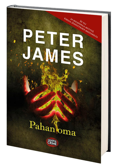 Etukansi. Peter James Pahan oma