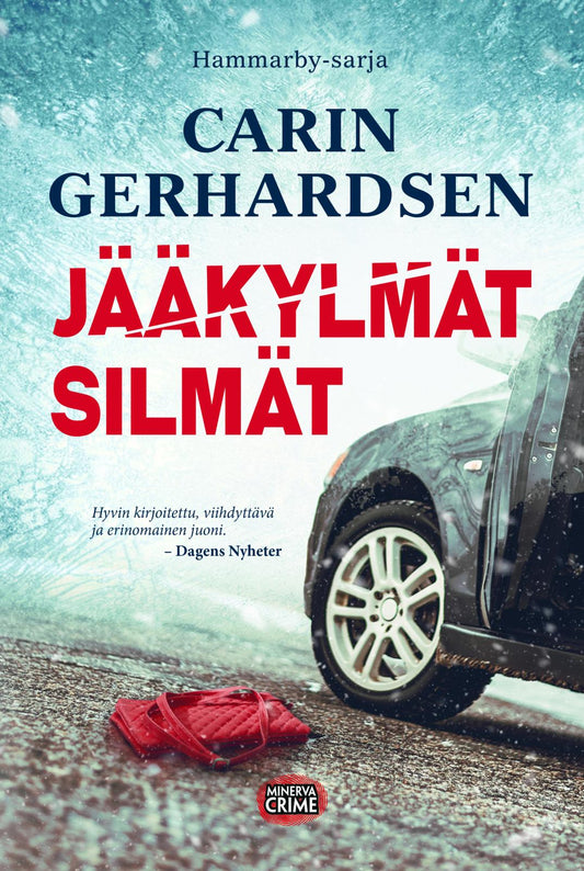 Etukansi. Carin Gerhardsen. Jääkylmät silmät.