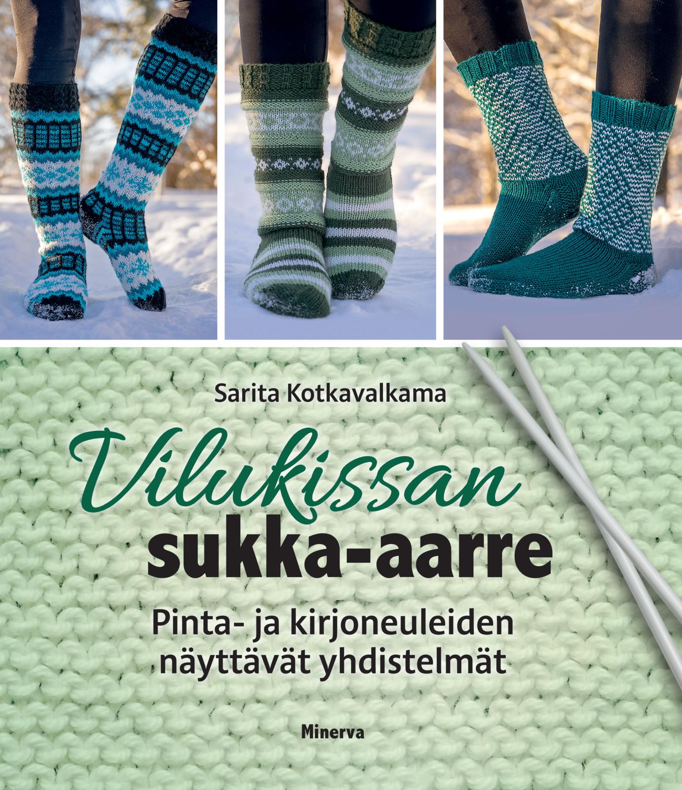 Etukansi. Sarita Kotkavalkama Vilukissan sukka-aarre