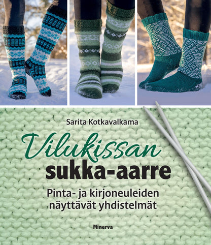 Etukansi. Sarita Kotkavalkama Vilukissan sukka-aarre