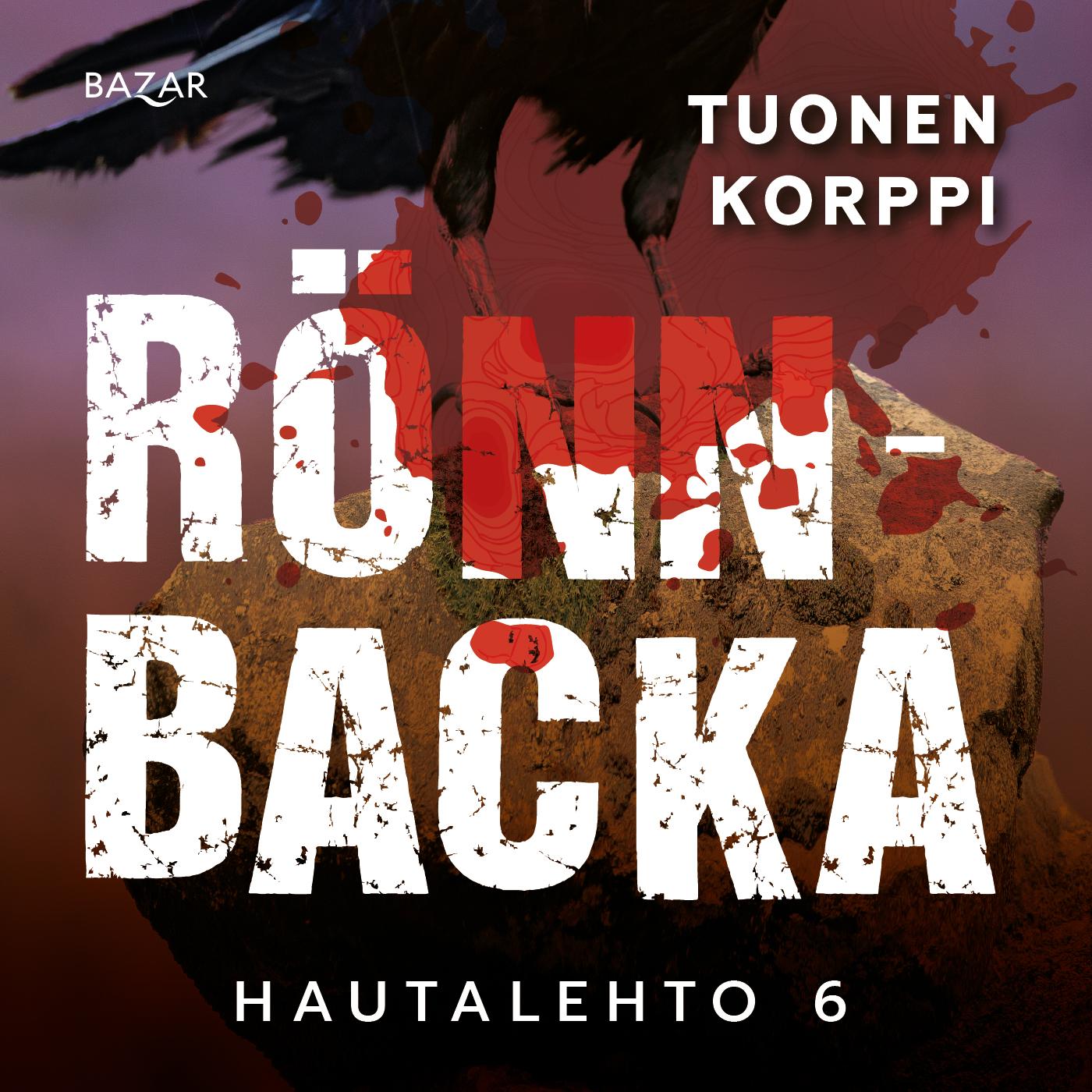 Etukansi. Christian Rönnbacka. Tuonen korppi