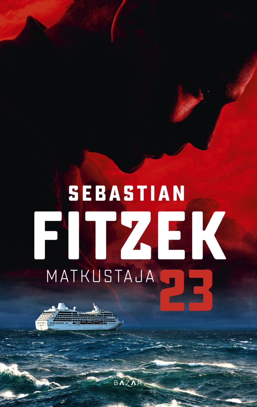 Etukansi. Sebastian Fitzek Matkustaja 23