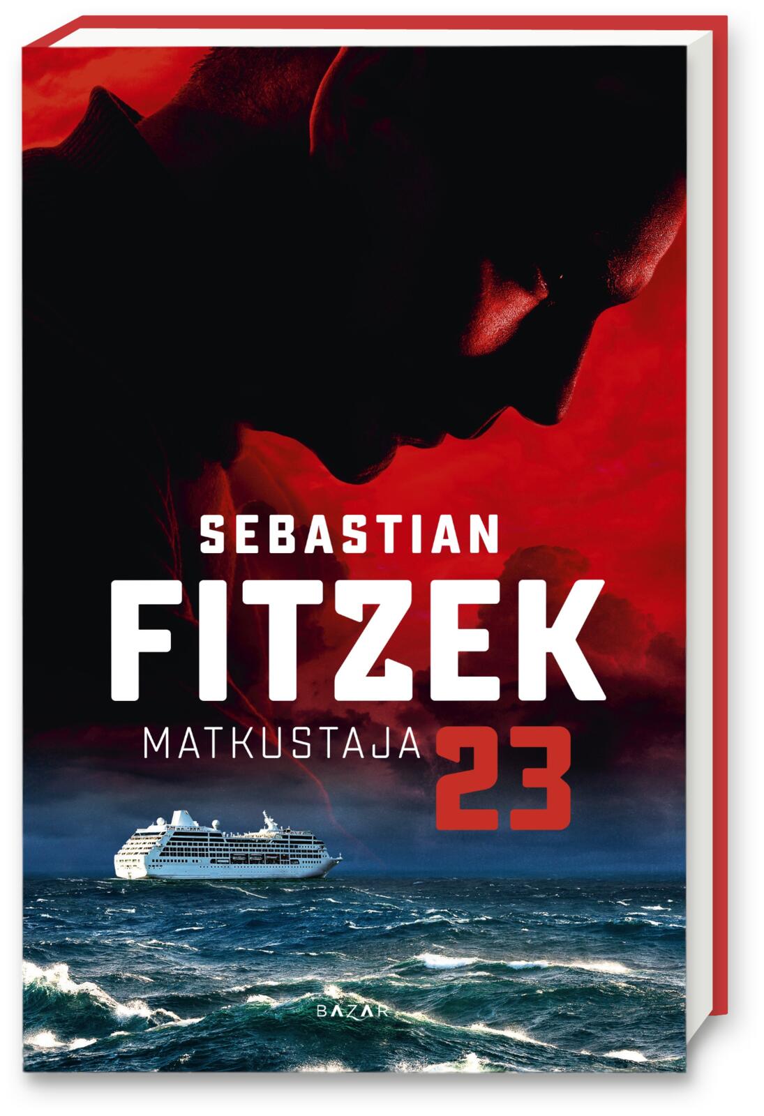 Etukansi. Sebastian Fitzek. Matkustaja 23