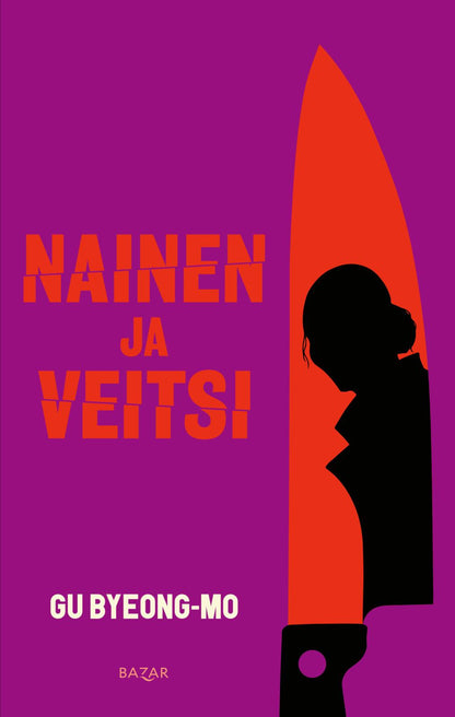 Etukansi. Gu Byeong-Mo Nainen ja veitsi