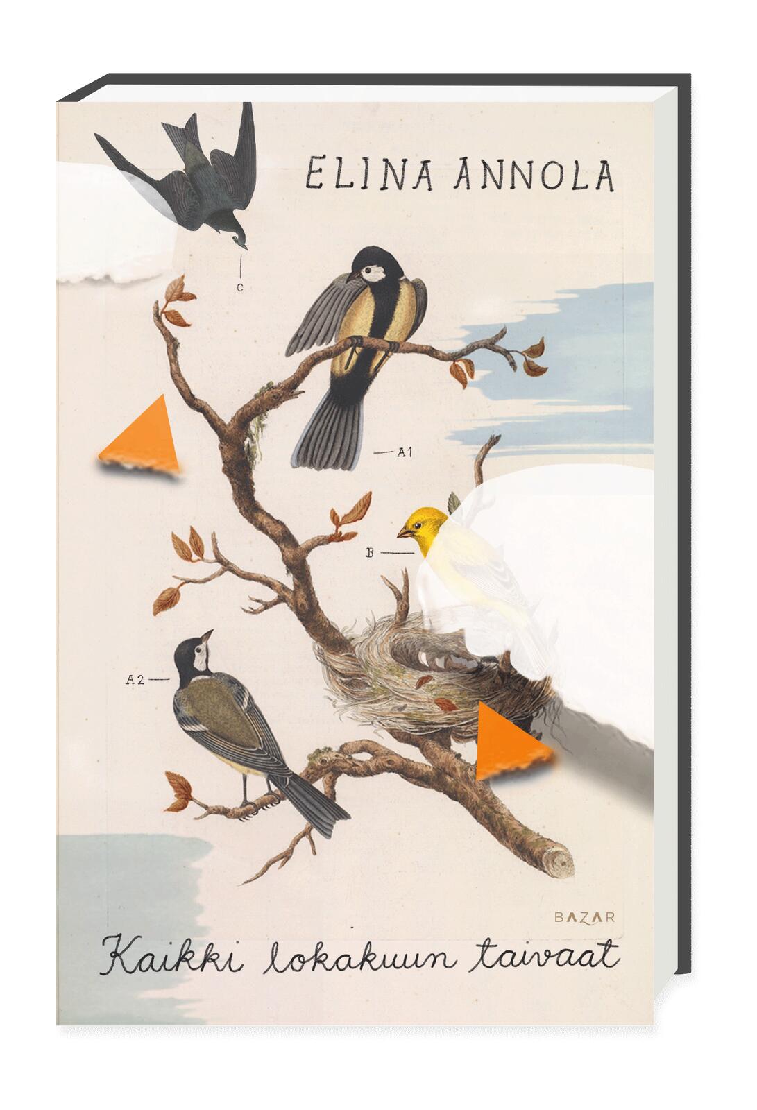 Etukansi. Elina Annola. Kaikki lokakuun taivaat