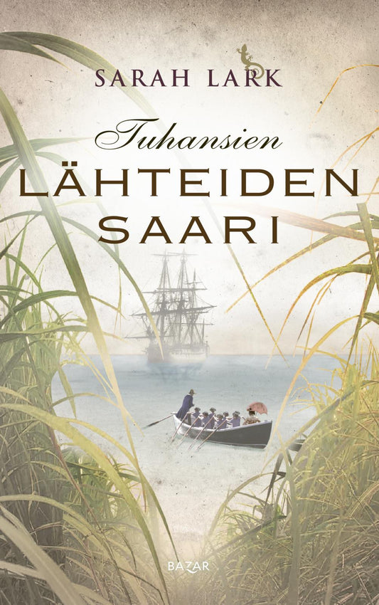 Etukansi. Sarah Lark. Tuhansien lähteiden saari.