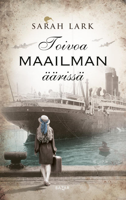 Etukansi. Sarah Lark Toivoa maailman äärissä