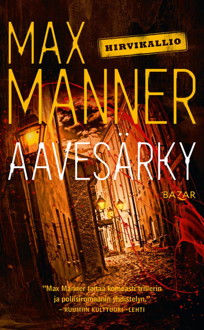 Etukansi. Max Manner Aavesärky