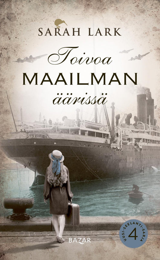 Etukansi. Sarah Lark. Toivoa maailman äärissä.