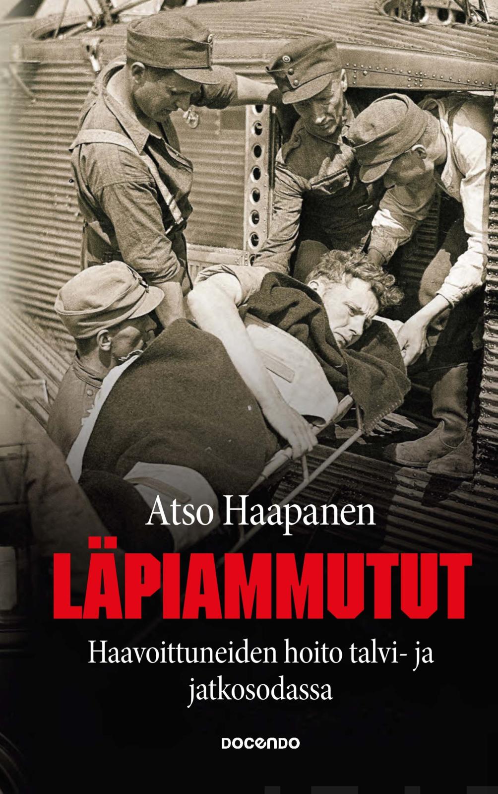 Etukansi. Atso Haapanen. Läpiammutut
