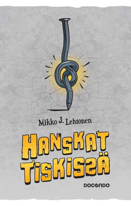 Etukansi. Mikko Lehtonen Hanskat tiskissä