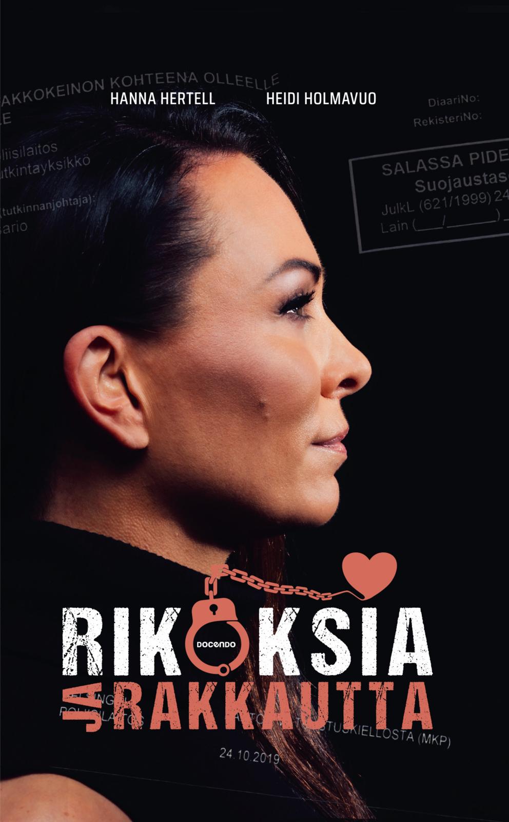 Etukansi. Hanna Hertell Rikoksia ja rakkautta