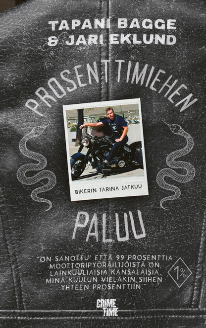 Etukansi. Tapani Bagge. Prosenttimiehen paluu