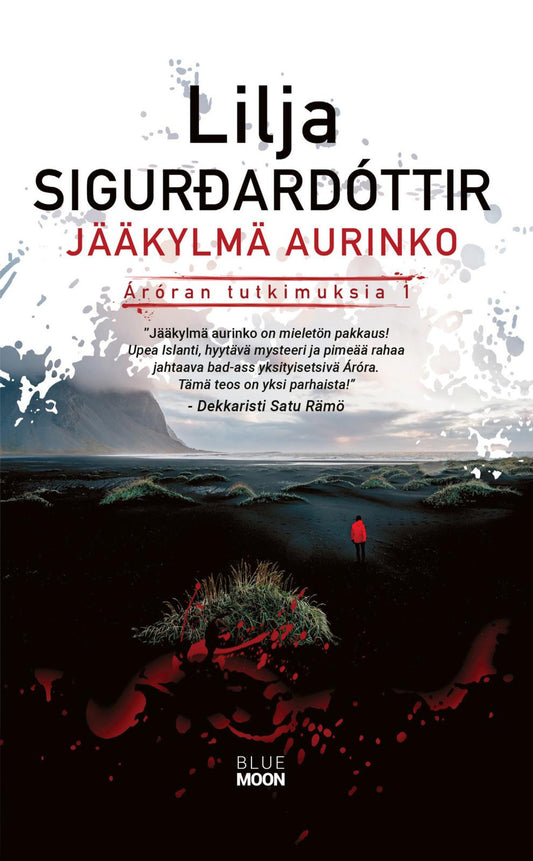 Etukansi. Lilja Sigurdardóttir. Jääkylmä aurinko.