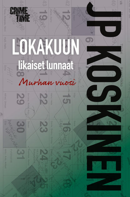 Etukansi. JP Koskinen Lokakuun likaiset lunnaat