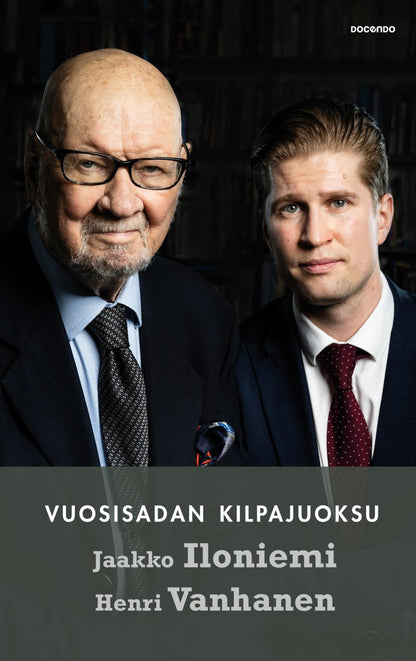 Etukansi. Jaakko Iloniemi Vuosisadan kilpajuoksu