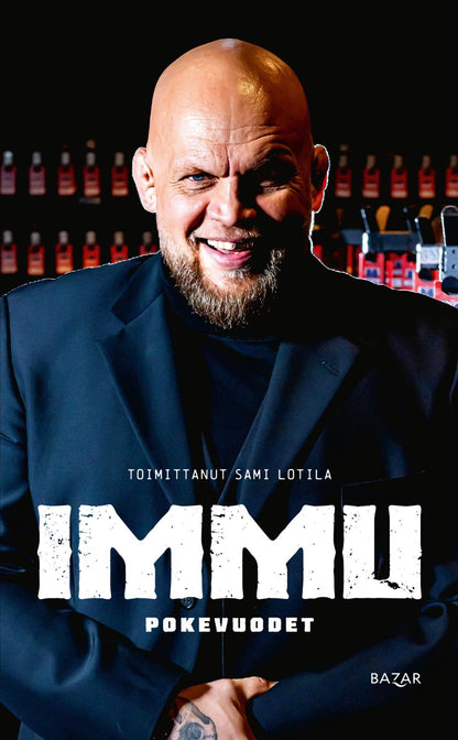 Etukansi. Mika Ilmén Immu – Pokevuodet