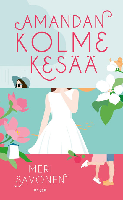 Etukansi. Meri Savonen Amandan kolme kesää