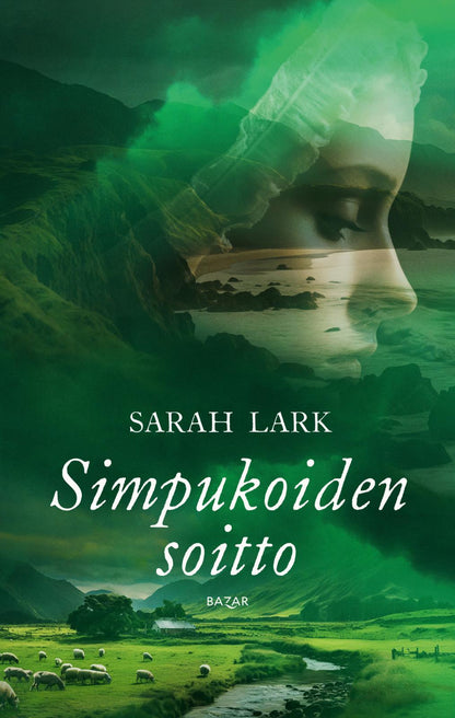 Etukansi. Sarah Lark. Simpukoiden soitto