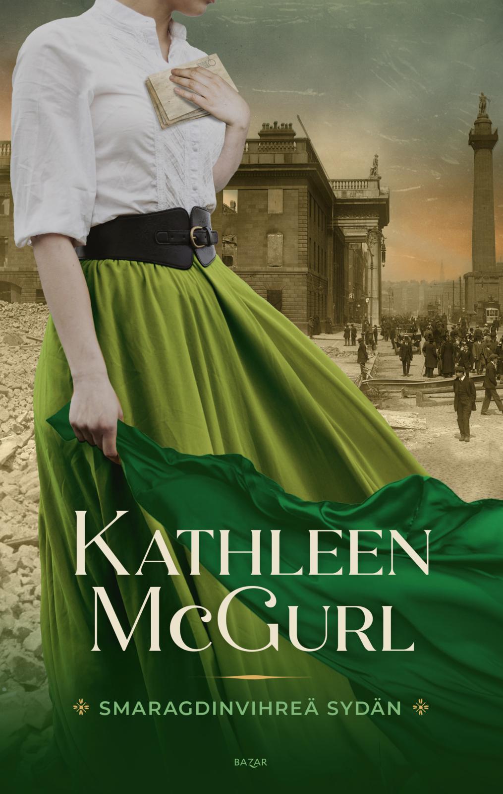 Etukansi. Kathleen McGurl. Smaragdinvihreä sydän