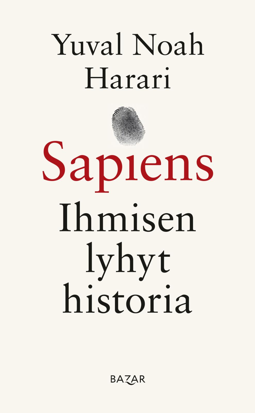 Etukansi. Yuval Noah Harari Sapiens