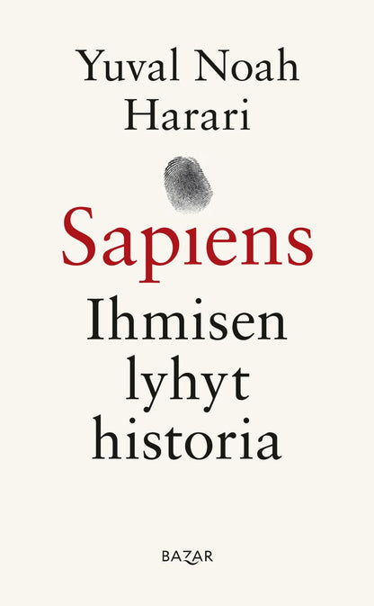 Etukansi. Yuval Noah Harari Sapiens