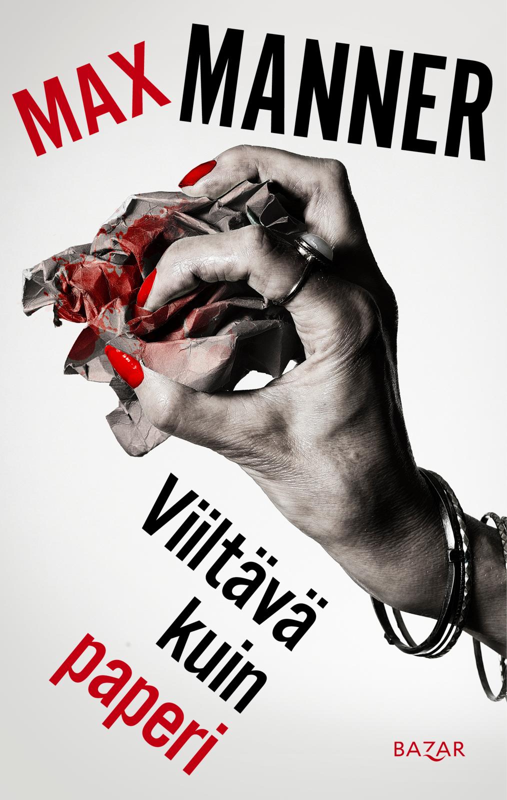 Etukansi. Max Manner Viiltävä kuin paperi
