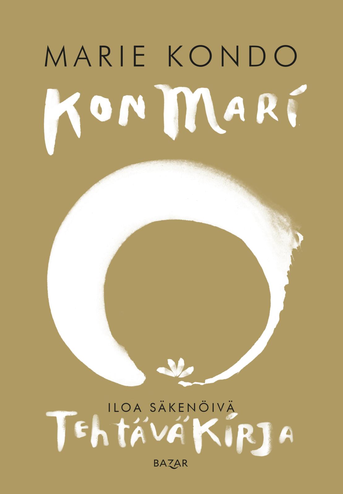 Etukansi. Marie Kondo. KonMari – Iloa säkenöivä tehtäväkirja