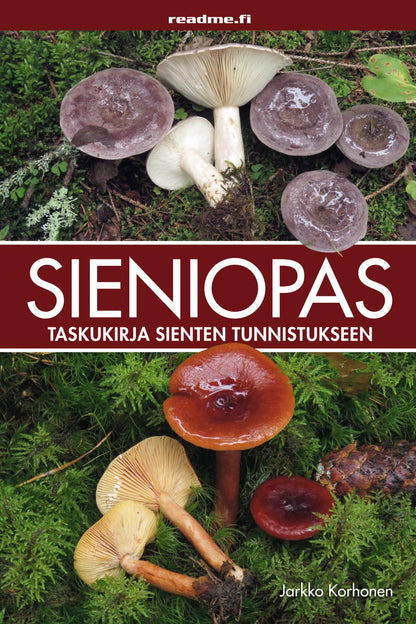 Etukansi. Jarkko Korhonen Sieniopas - 2025 painos