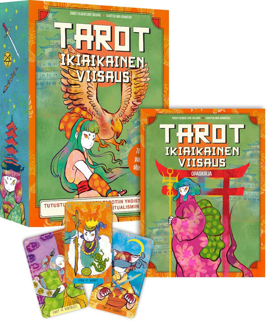 Etukansi. Oliver Luke Delorie. Tarot - Ikiaikainen viisaus .