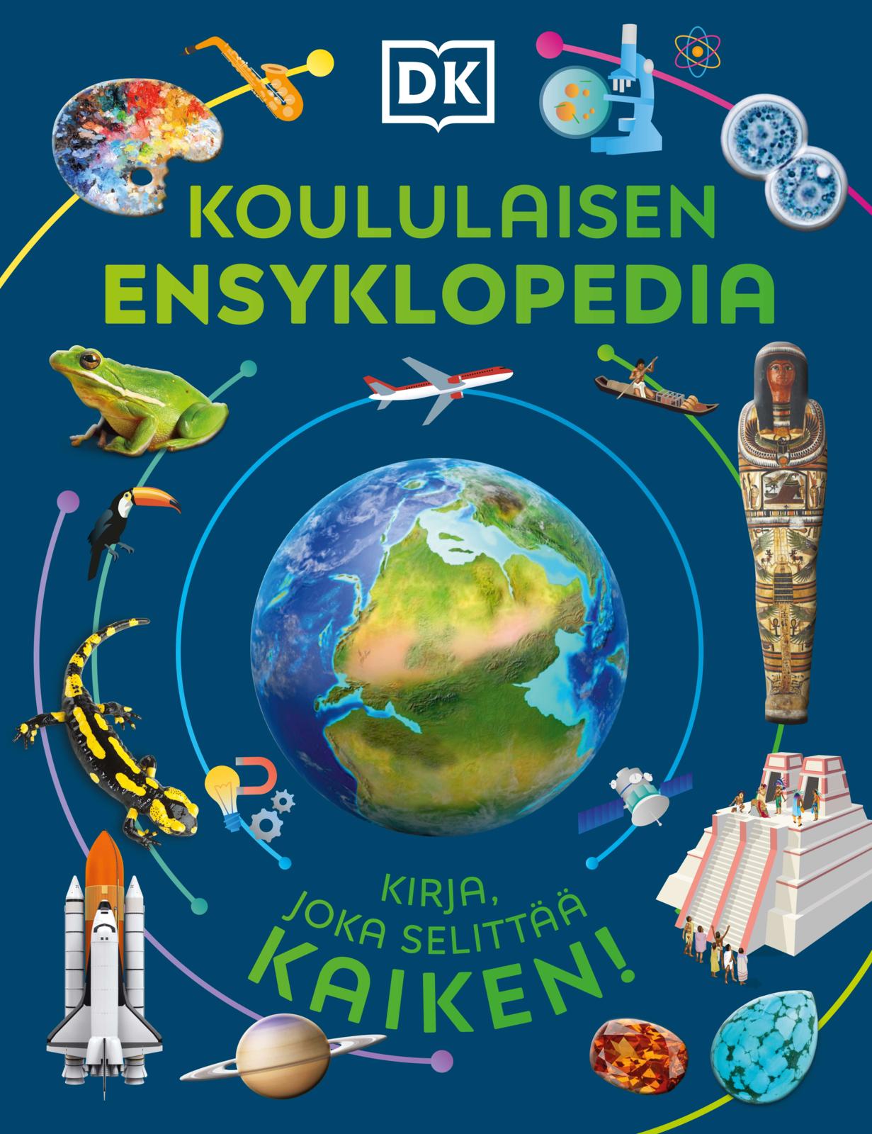 Etukansi. Dorling Kindersley Ltd Koululaisen ensyklopedia