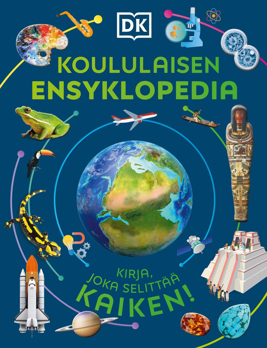 Etukansi. Dorling Kindersley Ltd. Koululaisen ensyklopedia.