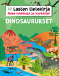 Etukansi. Dorling Kindersley Ltd Lasten tietokirja - Dinosaurukset - Avaa luukkuja ja kurkista
