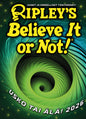Etukansi. Ripley's Believe it or not! Ripleyn usko tai älä! 2026
