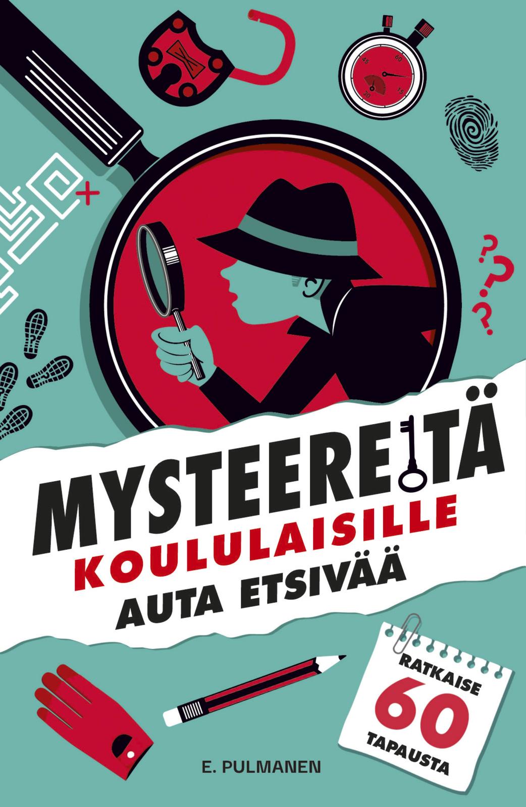 Etukansi. The Puzzle house Puzz Mysteereitä koululaisille - Auta etsivää ja ratkaise 60 tapausta
