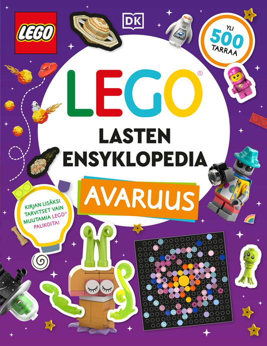 Etukansi. Dorling Kindersley Ltd. Lego Avaruus - Lasten ensyklopedia.