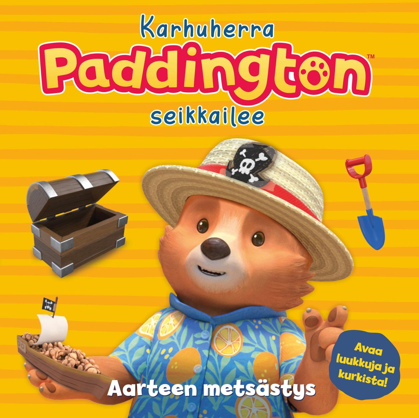 Etukansi. Paddington.com Karhuherra Paddingtonin seikkailee - Aarteen metsästys