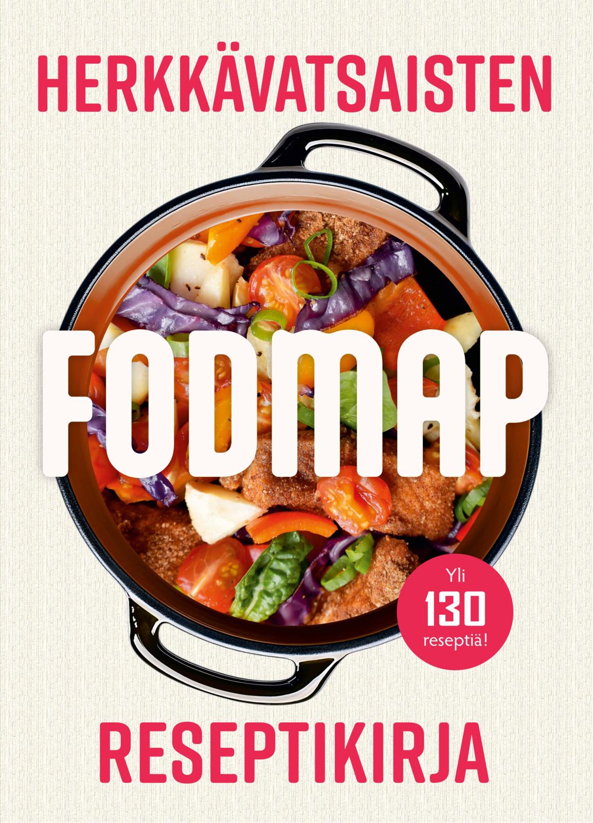 Etukansi. Siiri Kinnari Herkkävatsaisten reseptikirja - Fodmap