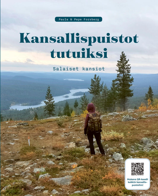 Etukansi. Pepe Forsberg. Paula Forsberg. Kansallispuistot tutuiksi - Salaiset kansiot.